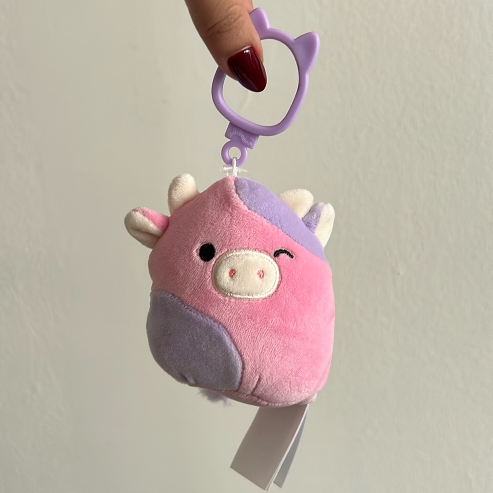 NWT Select Series Patty the Cow 3.5” Clip Squishmallow